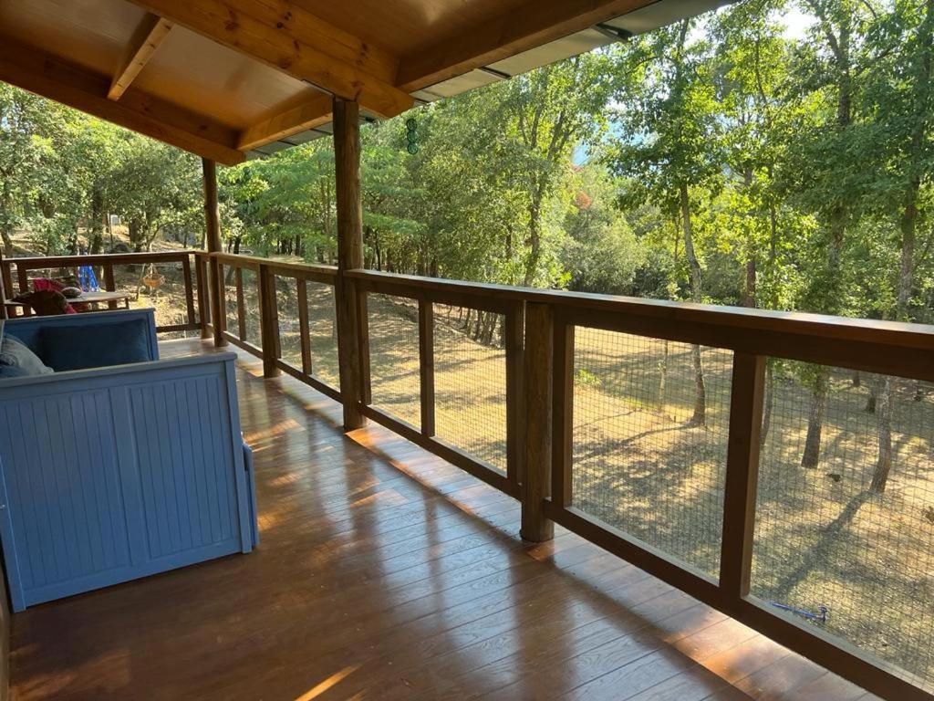 Rustic Cabin In The Woods/Cabana En El Bosque Amer Εξωτερικό φωτογραφία